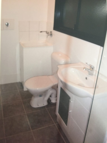 Bathroom in portable granny flat